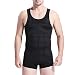 Produktbild Herren Shaper Slimming Unterhemde T-Shirt Elastic Body formbare Weste Schwarz Farbe