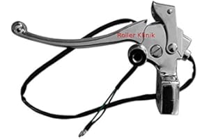 ROLLER KLINIK Bremshebel Bremse komplett Links Handbremse Retro Roller Motorroller BAOTIAN BENZHOU ZNEN ZN50QT-E