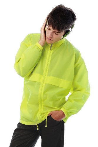 Sirocco Windbreaker Jacke, unisex, Farbe:Ultra Yellow;Gre:L L,Ultra Yellow