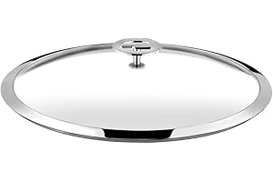 Cuisinox Universel - Couvercle 24cm verre trempé et inox