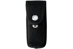 Herbertz Opinel Robusto Cordura – Custodia per Coltello n. 6,7,8,9,10 Slim 8,10,12, Bambini Coltello, Coltello per Funghi, Giardino, Nero