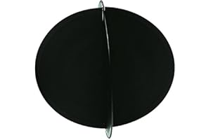 Lalizas Anchor Signal Ball, 13.8", Black, made of highly resistant plastic, folds easily for storage