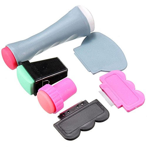 Beauty*Top*Picks Nail Art Scraper Stamping Plate Double Ended Stamper Polish Image Manicure Tool