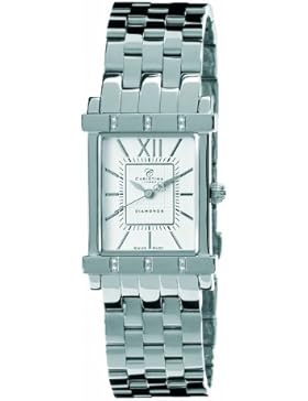 Christina Design London Damen-Armbanduhr Analog Edelstahl weiss 143SW