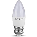 V-TAC Lampadina LED E27 5,5W Candela 6400K