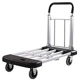 alu transportwagen lidl 4-fach ausziehbare Plattform auf max. 440 x 740 mm