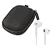 Price comparison product image DURAGADGET Hard EVA Protective Storage Case/Bag for Earphones in Black Compatible With iPod/iPhone / iPad EarPods