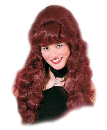 Preisvergleich Produktbild Perücke Milva, burgund PREISHIT