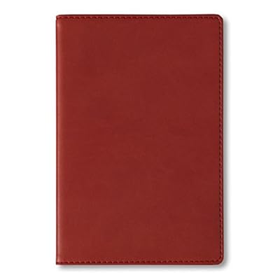Adressbuch Tucson Red - Notizbuch / Taschenplaner rot (11 x 17) - 112 Seiten