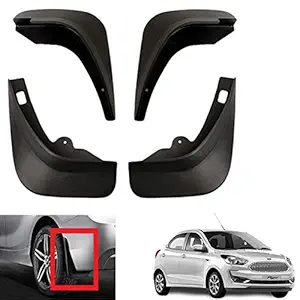 Cabix Box Type Car Mud Flap Tyre Flap for Ford Figo Type 1