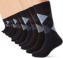 FM London 12-Pack Men’s Smart Breathable Socks