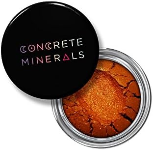 Concrete Minerals Napalm Eye Shadow Orange Gold Sparkle Vegan One Size