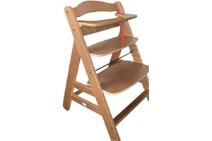 GENERISCH Cannysafe Ersatzriemen Schrittgurt Band Riemen Gurt für den Hauck Alpha + Beta Move Hochstuhl (Dunkelbraun)