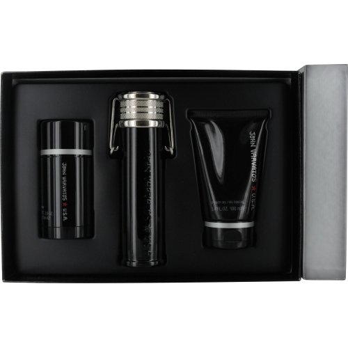 JOHN VARVATOS STAR USA by John Varvatos EDT SPRAY 3.4 OZ & SHOWER GEL 3.3 OZ & DEODORANT STICK 2.5
