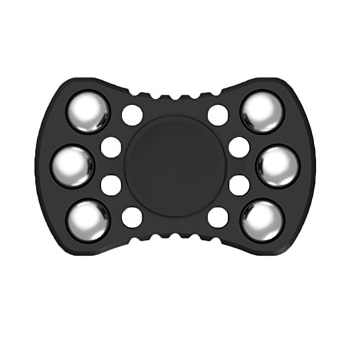 St.Mandyur Fidget Hand Spinner Relieve Stress and Anxiety High Speed EDC Focus Toy (Black) St.Mandyur Fidget Hand Spinner Relieve Stress and Anxiety High Speed EDC Focus Toy (Black)