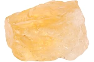 REAL-GEMS Belle pierre précieuse brute de qualité AAA 100 % citrine naturelle pour bijoux, certifiée EGL 30 carats
