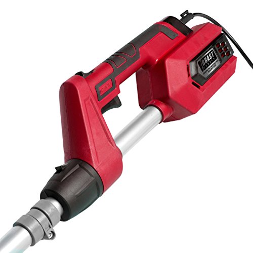 BRAST Elektro Multitool 4 in 1 Motorsense Heckenschere Hochentaster Rasentrimmer Astsäge Kettensäge Freischneider Trimmer 900 Watt - 3