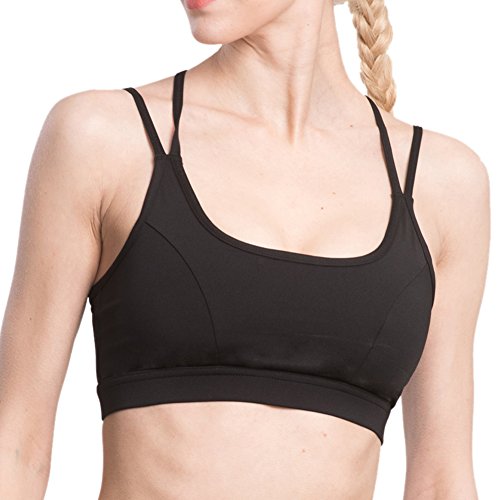 Damen Sport-BHs Kreuz Rücken Yoga BH Starker Halt Fitness - 2