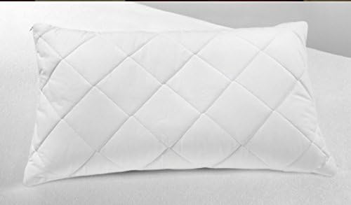 Pair Of Big Super Firm Deluxe Quilted Pillows