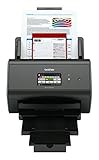 Brother ADS-2800W Document Scanner, Wireless, PC Connected and Network, Desktop, Includes Professional Software