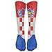 Produktbild Personalisierte kühle Winter-warme Strümpfe Kroatien-Flaggen-Trainings-Mannschafts-weiche Kompressions-Frauen-Eignungs-kniehohe Socke