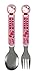 Produktbild p:os 68743 Hello Kitty Besteckset, 2-teilig, ABS / Edelstahl