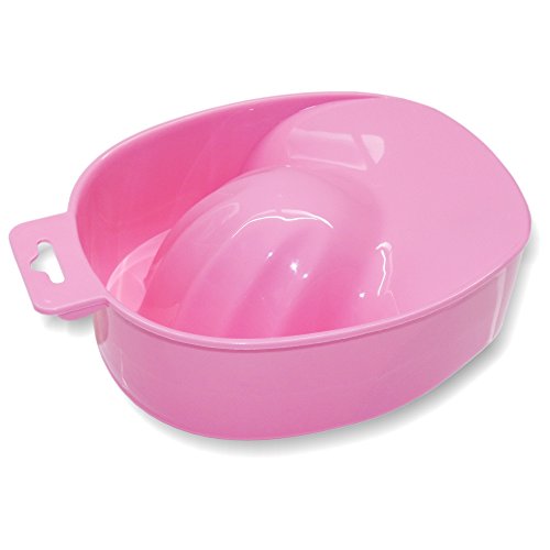Maniküre-Schale rosa rose pink aus stabilem Kunststoff - Manikürschale - Handbad