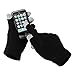 Price comparison product image Black touch screen gloves for touch screen for ipod touch ipad iphone Samsung HTC etc (type fibre has 10 fingers
