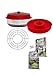 Produktbild OMNIA-KITCHEN Omnia Backofen 5-teiliges Spar-Set | Backofen + Silikon-Backform 2.0 + 2in1 Koch- und Backideen + Aufbackgitter + Haltezange