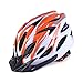 Produktbild WWSUNNY Fahrradhelm HerrenDamen Kinder-Helm MTB rollerhelm mädchen kinderfahrradhelm für Downhill rennradhelm Mountainbike Inliner skaterhelmfahradhelm Scooter Jungen Bike Helmet-Orange