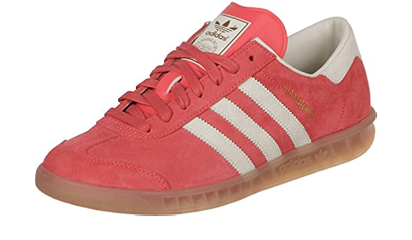 red adidas hamburg trainers