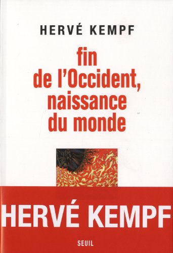 couverture de : Fin de l'Occident, naissance du monde