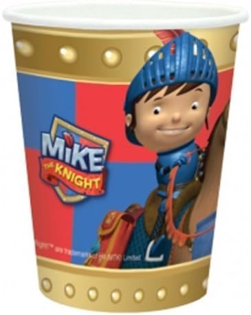 Mike The Knight Party Cups x 8