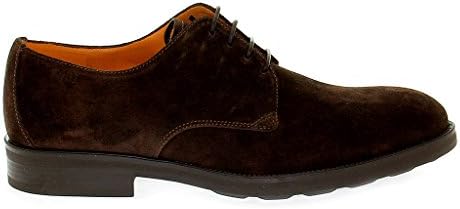 Fabi Men's Fu7102brown Brown Suede Lace-Up Shoes