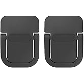 Coofbe 2 Adet Yapışkanlı Katlanılabilir Laptop Standı Portatif Macbook Bilgisayar Laptop Stand Ayagi Siyah
