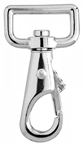 Preisvergleich Produktbild Paracord Karabiner Haken 25x62mm in Chrom
