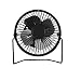 Produktbild ToGames-DE Mini Metal USB Fan Quiet Desk Cooling Fan Home Office Use per Computer portatile