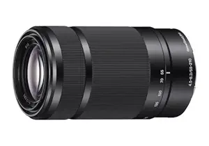 Sony E 55-210mm F4.5-6.3 Telephoto Lens for Sony E-Mount Cameras (Black)
