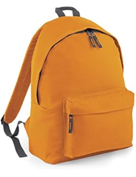 Bagbase Fashion Rucksack, 18 Liter One Size,orange /Graphite Grau