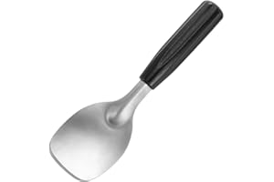 Ericetion Cuchara para Helado, Pala para Helado Plana De Acero Inoxidable, Paleta para Helado para Helado Duro Congelado O Cremoso, Cortador De Mantequilla con Pala para Postre