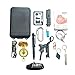 Produktbild LEENY Survival Kits Notfall Sets Außen Notfall Selbsthilfe NotÜBerlebens SOS Tactical Zubehör, Survival Werkzeuge Box 15 in 1 Für Camping, Bushcraft, Wandern, Jagd und Ihr Outdoor Abenteuer