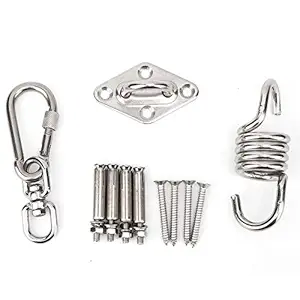 Hammock Straps, Durable Multifunction 360 Degree Rotation Design Practical Hammock Hooks for Swing for Chair for Indoor for Outdoor(Hook Set)