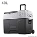 Price comparison product image 40L Car Cooler Compressor Freezer- Cool Box Camping Fridge Truck 24V/12V/220-240V (40L) Car Mini Refrigerators for Sports Outdoors Home Tour Travel Picnics