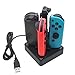 Produktbild Ladestation für Ladestation mit LED-Anzeige für Nintendo Switch Joy-Con