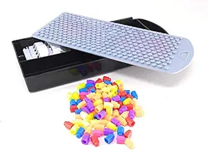 Crackles Pencil Box Case with Puzzle Game for School Kids Boys and Girls Perfect Return Birthday Gift Item, Multi Color, Pack of 1(Assorted Colors)