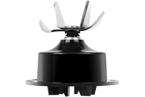 JOYSOG Hoja de repuesto para licuadora Hamilton Beach, base de hoja de acero inoxidable con junta de goma, piezas de repuesto de licuadora, perfectas compatibles con Hamilton Beach (tipo 1)