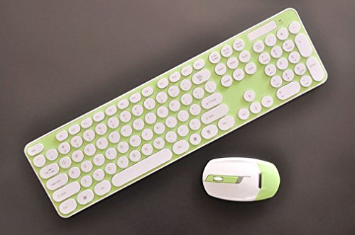 S keyboard Wireless Keyboard and Mouse Set Round Keycap Wireless Mouse and Keyboard Set,A
