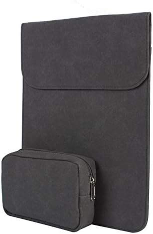 CHORTAU Drop-proof Vertical Style Laptop Sleeve for 13.3 inch MacBook Air / MacBook Pro Retina Late 360° Protective Laptop Bag Dark Gray
