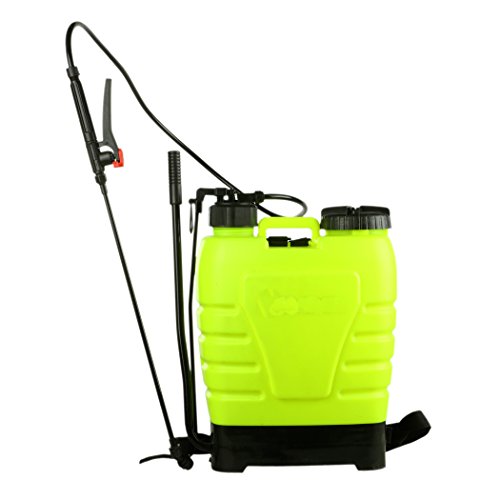 Preisvergleich Produktbild Teamyy 16L Drucksprüher Rückenspritze Druckspritze Düsen Pflanzenschutzspritze Unkrautspritze 34 x 17,5 x 51.5cm
