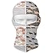 Produktbild Xukmefat Vintage Flamingo Stehendes Muster Taktische Multi Use Sport Gesichtsmaske Leichtes Bandana Für Wandern, Laufen